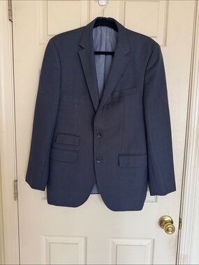Hugo Boss Men’s Navy Blue Blazer Size 38 R